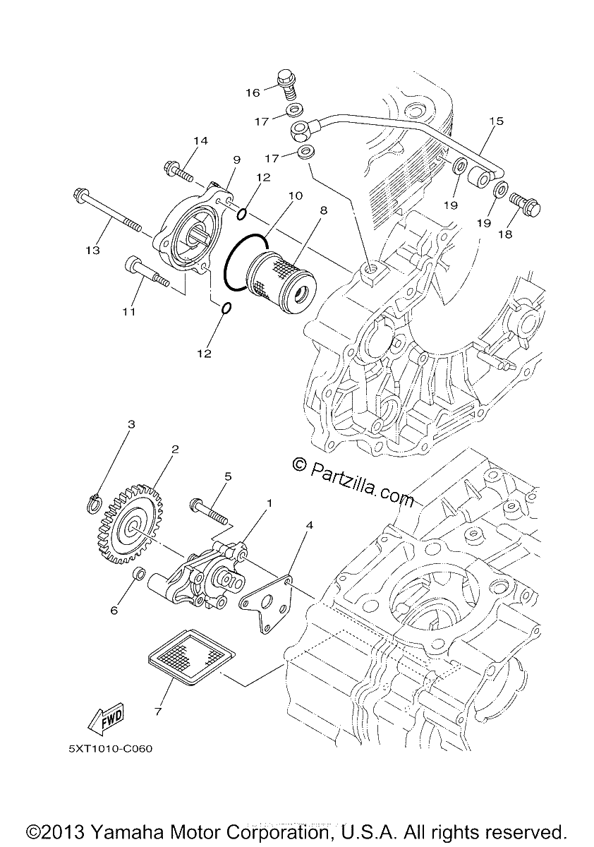Diagrama de OIL PUMP