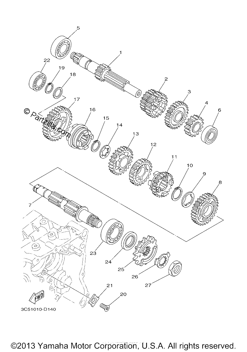 Diagrama de TRANSMISSION