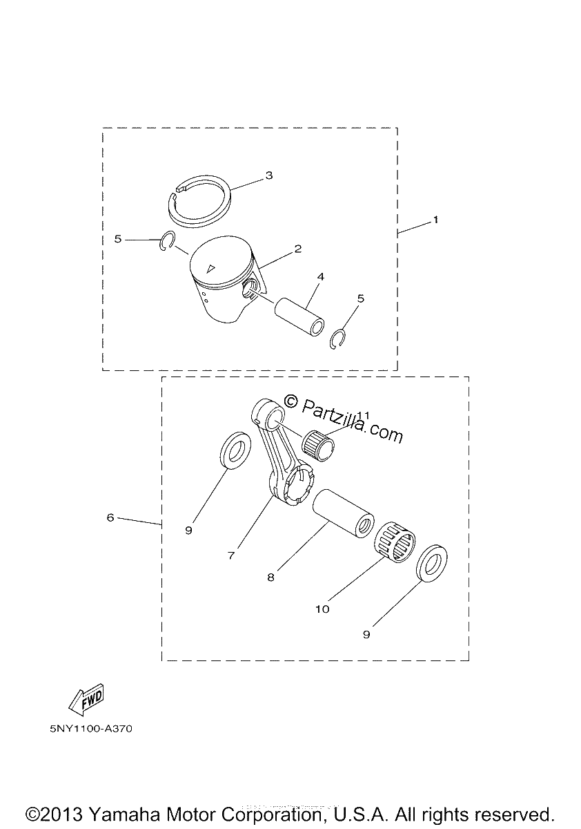 Diagrama de OPTIONAL PARTS 1