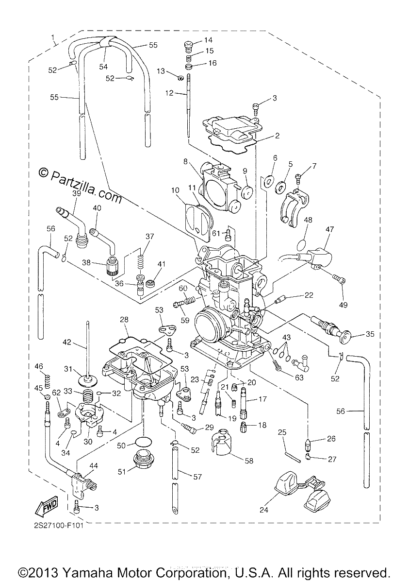Diagrama de CARBURETOR