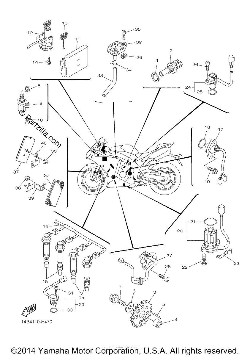 Diagrama de ELECTRICAL 1