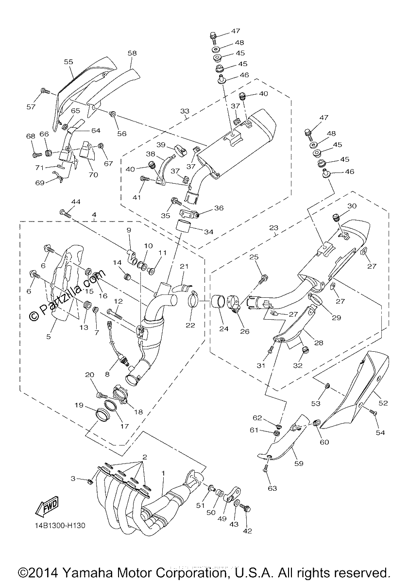 Diagrama de EXHAUST