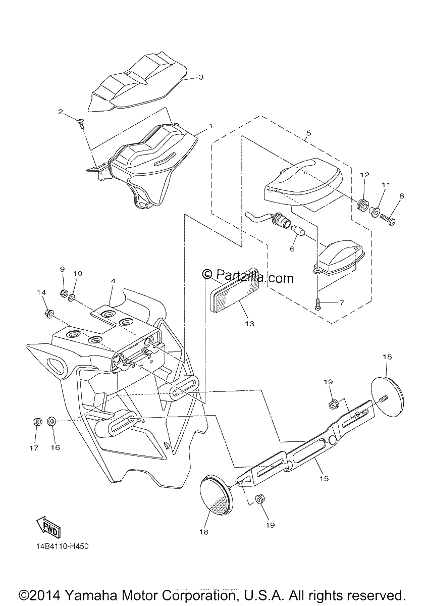 Diagrama de TAILLIGHT
