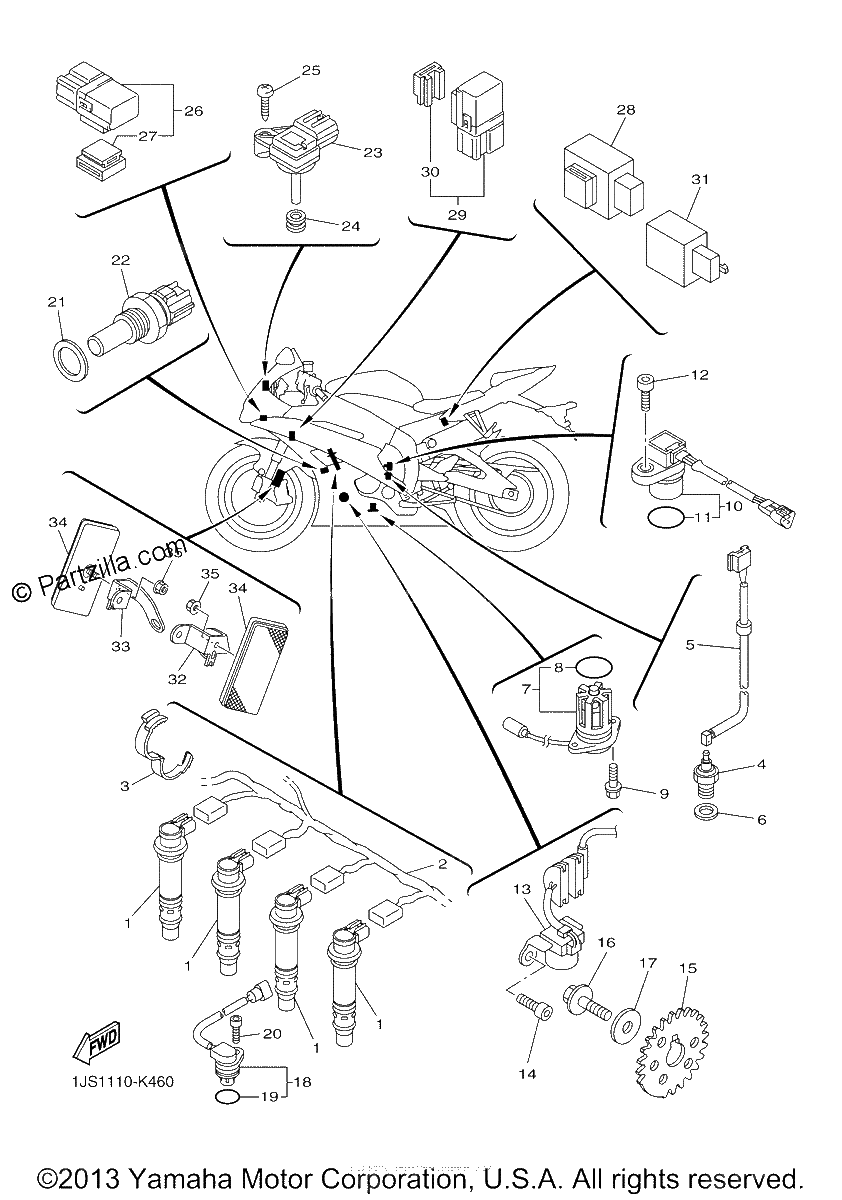 Diagrama de ELECTRICAL 1