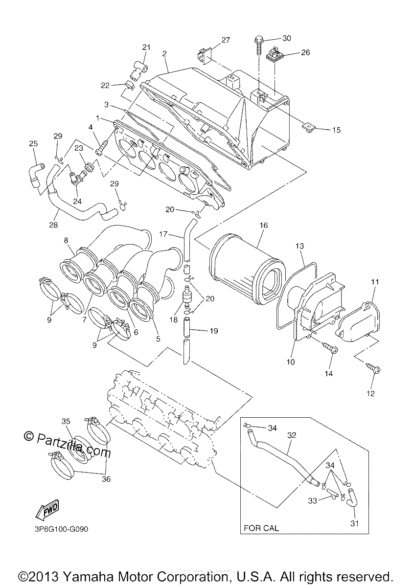 Diagrama de INTAKE