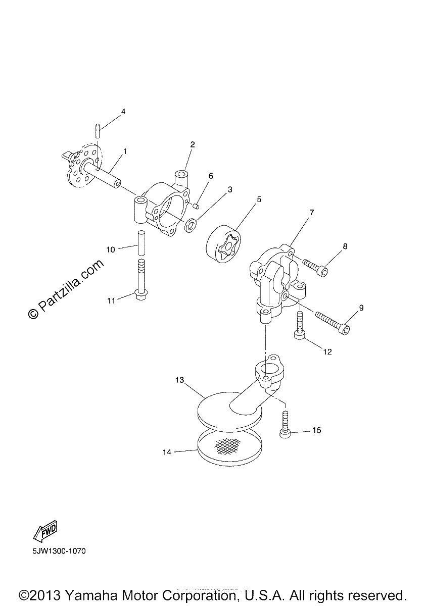 Diagrama de OIL PUMP