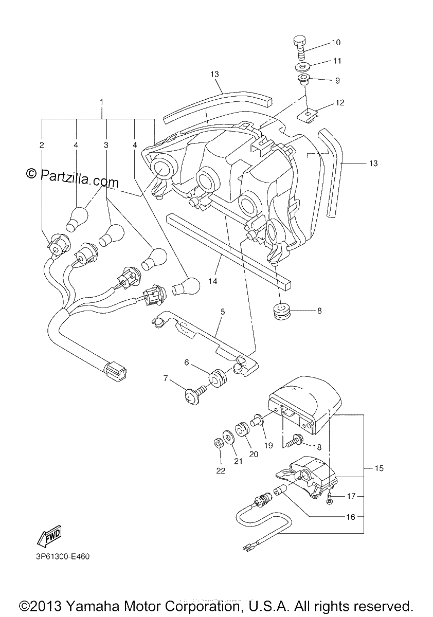 Diagrama de TAILLIGHT