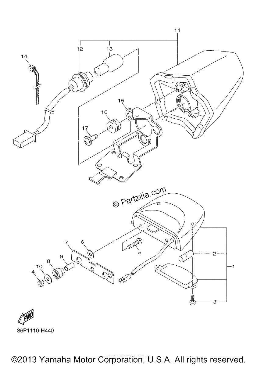 Diagrama de TAILLIGHT