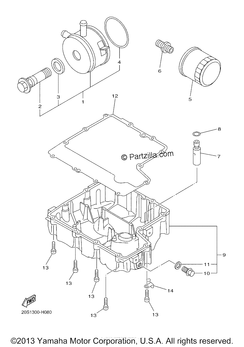 Diagrama de OIL CLEANER