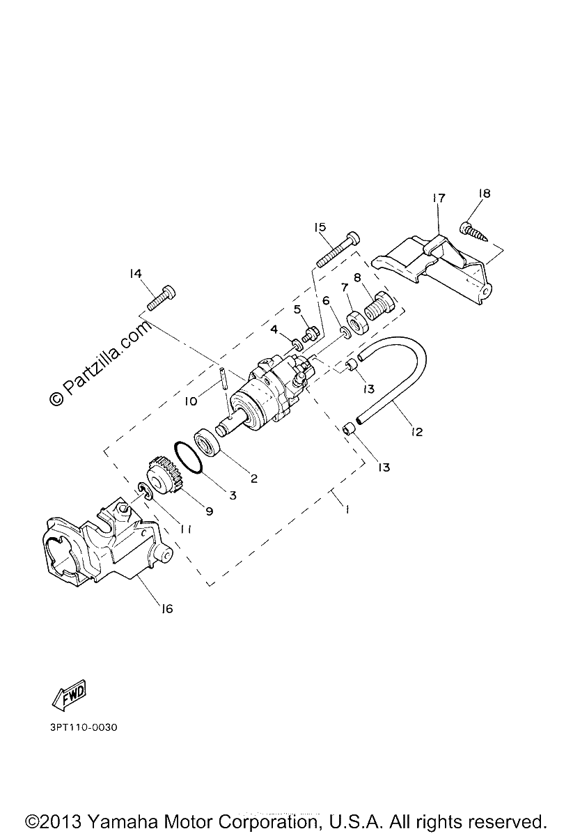 Diagrama de OIL PUMP