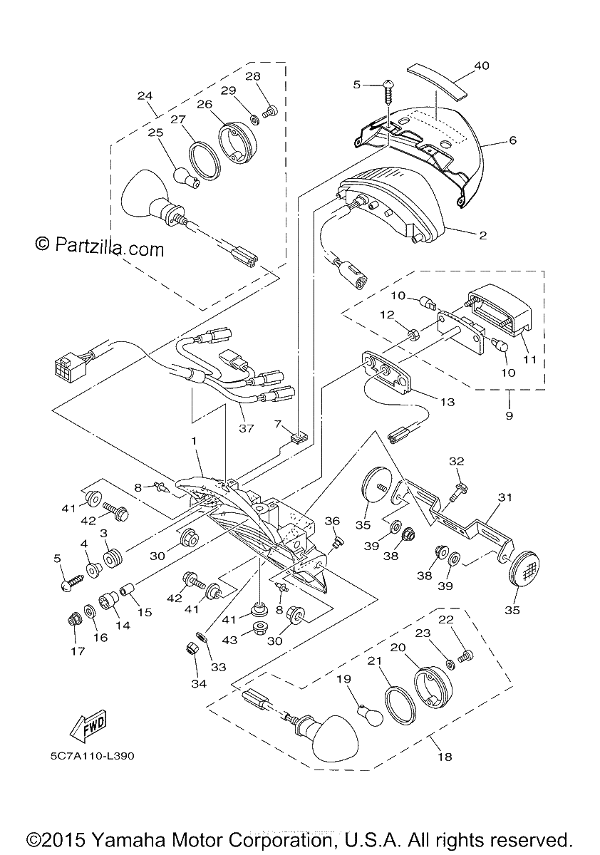 Diagrama de TAILLIGHT