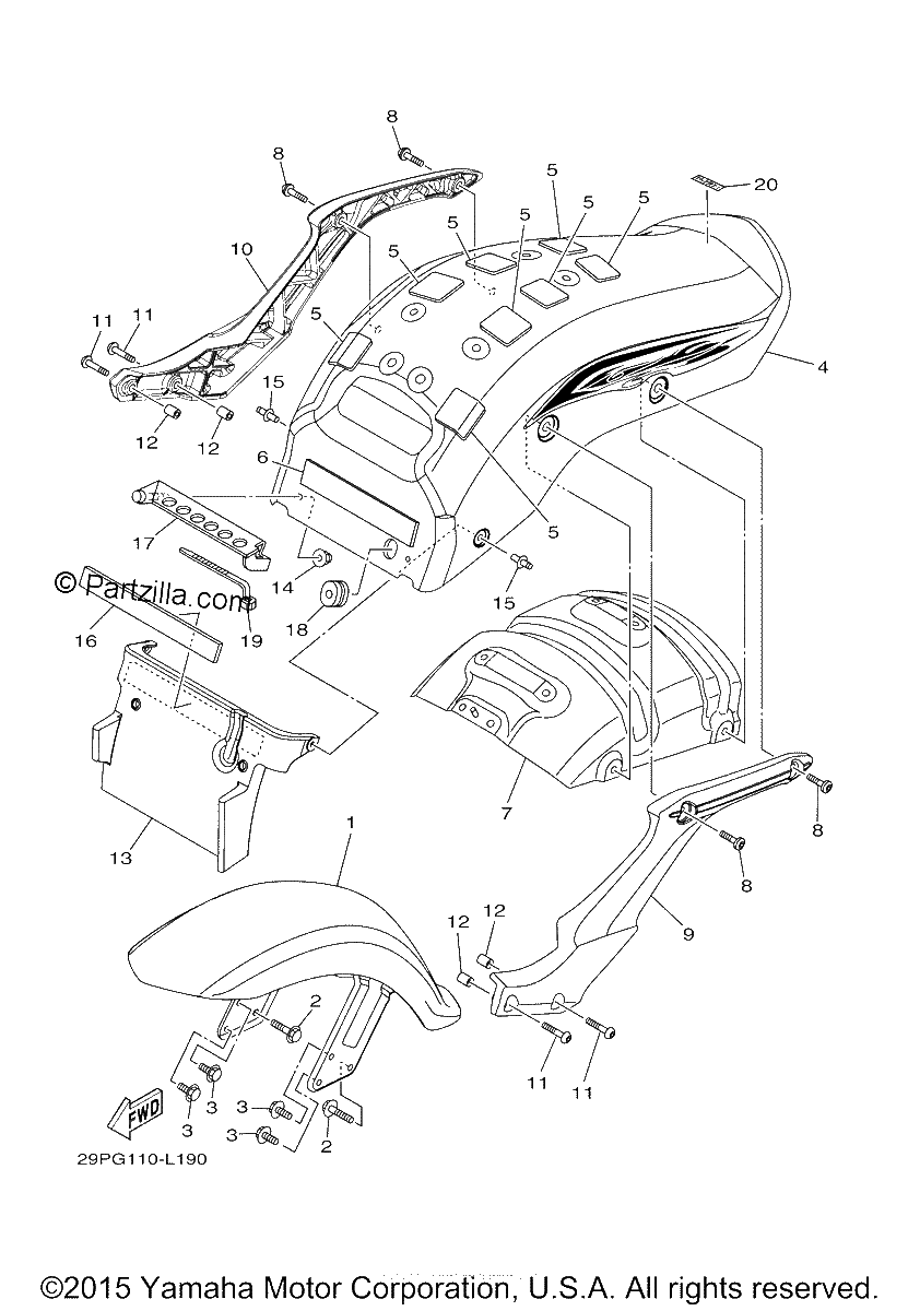 Diagrama de FENDER