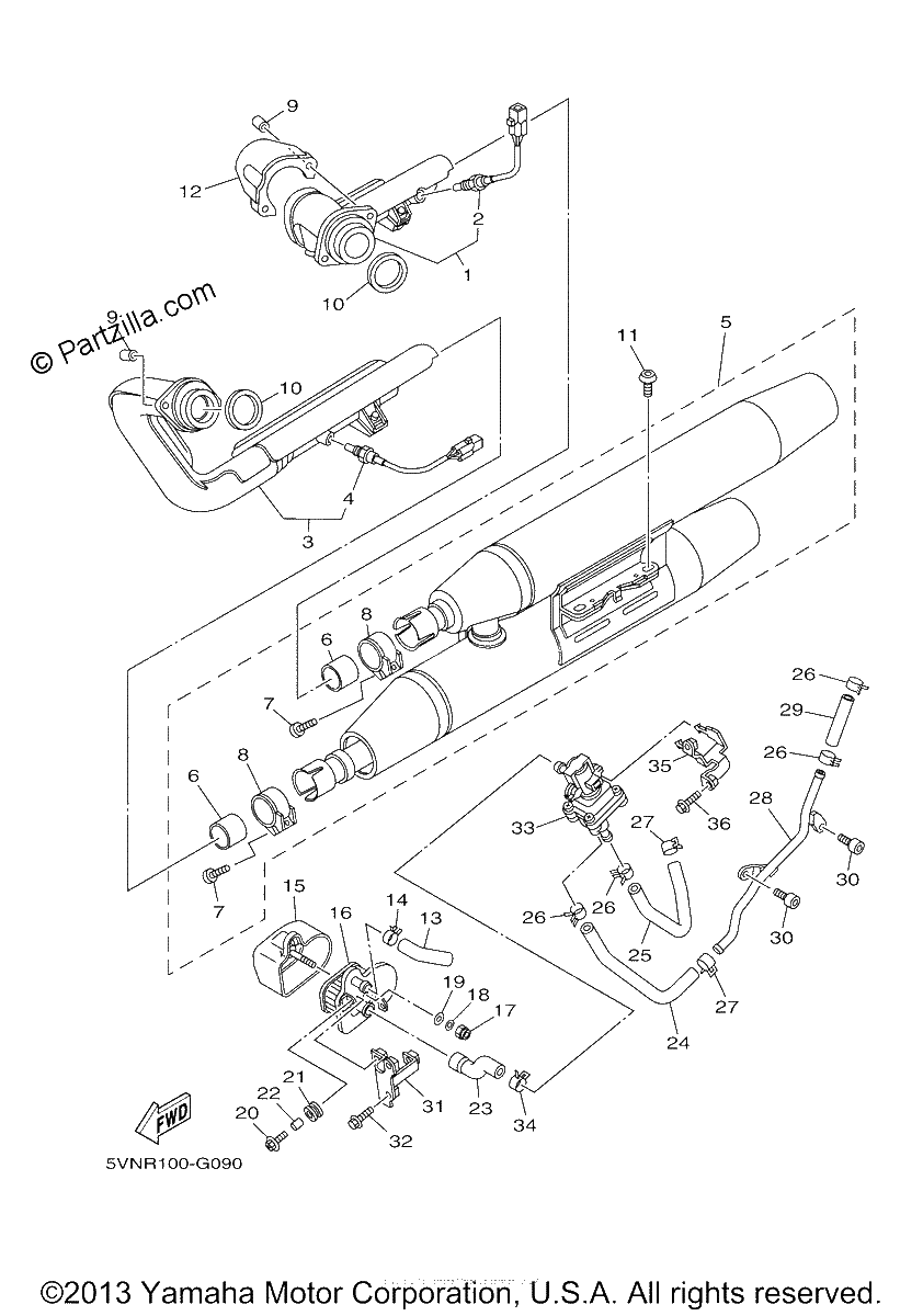 Diagrama de EXHAUST