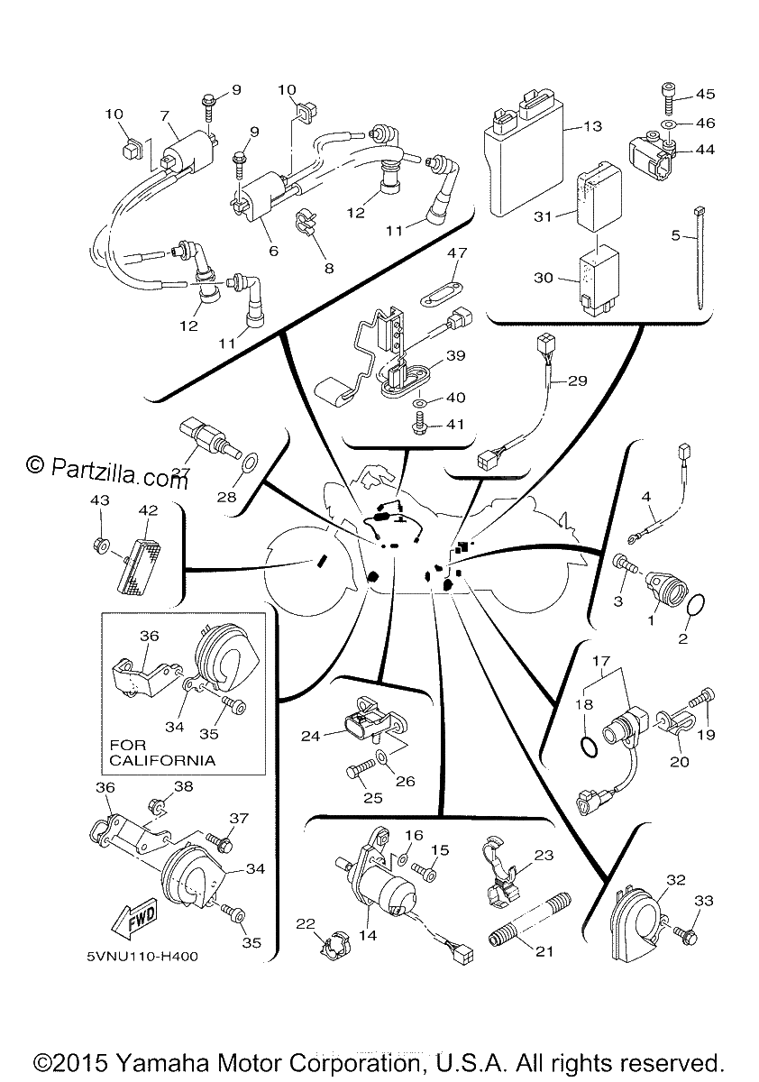Diagrama de ELECTRICAL 1