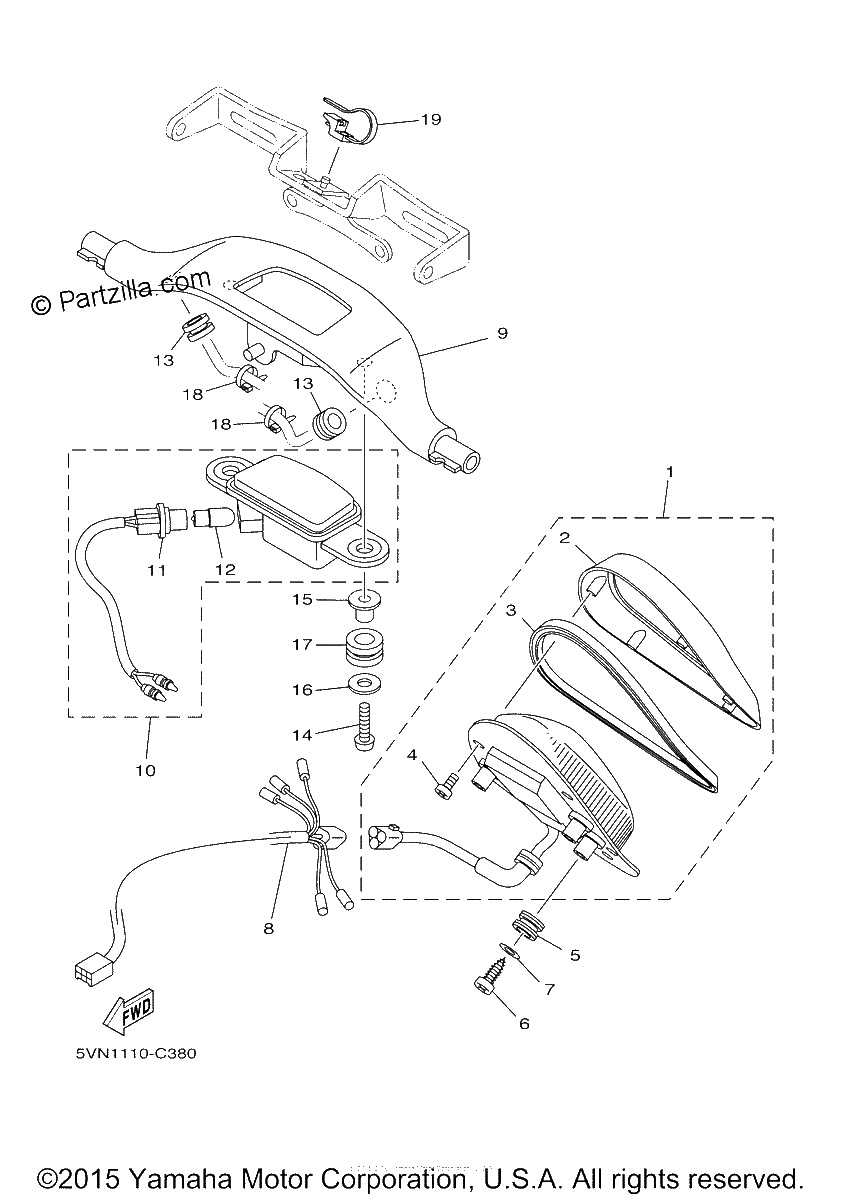 Diagrama de TAILLIGHT