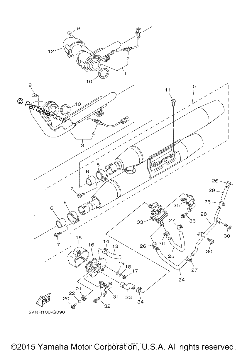 Diagrama de EXHAUST
