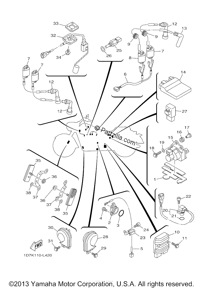 Diagrama de ELECTRICAL 1