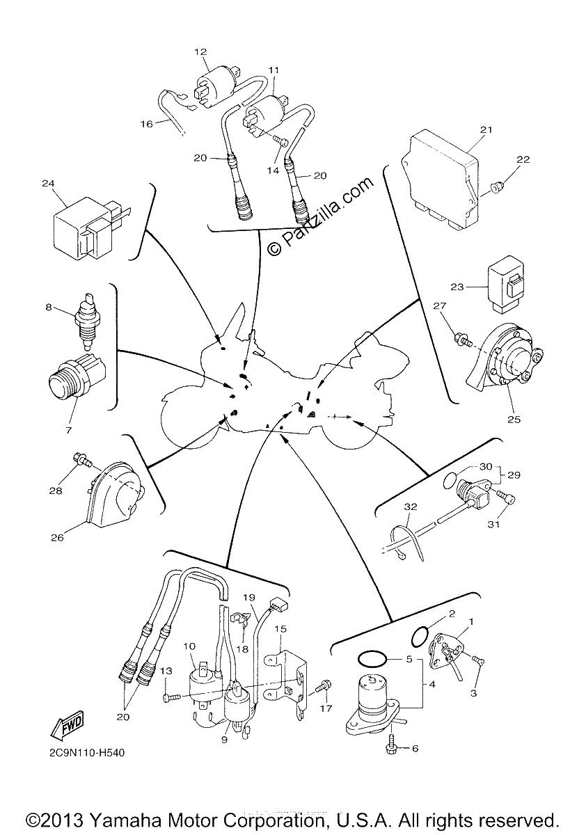 Diagrama de ELECTRICAL 2