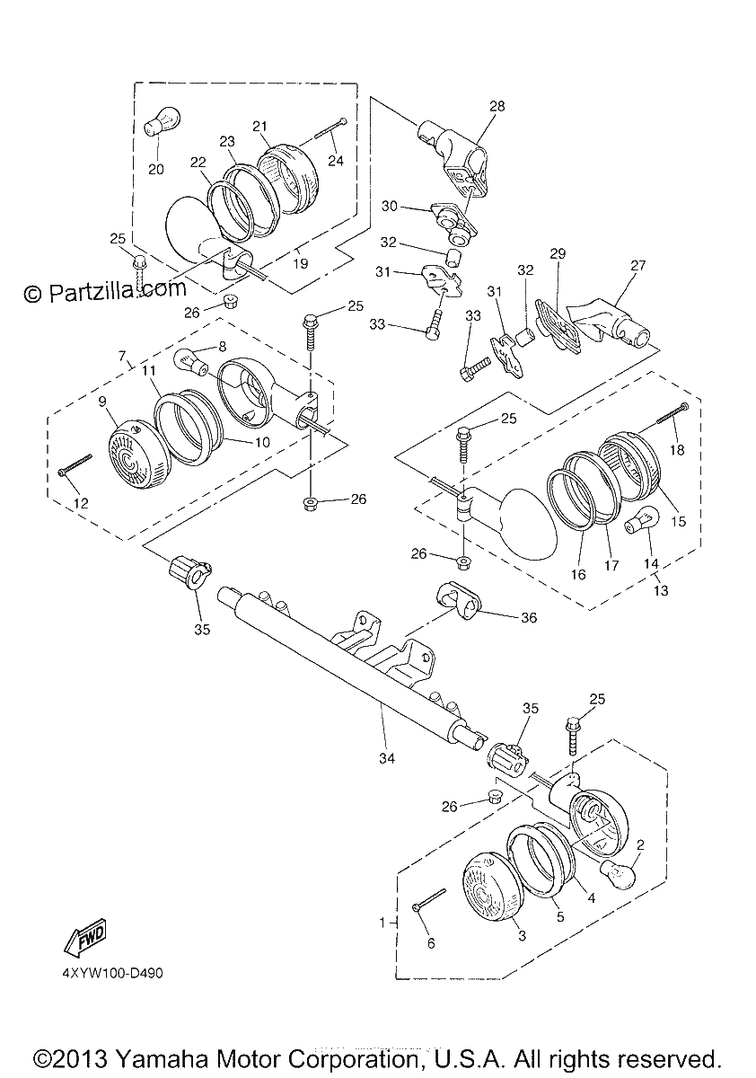 Diagrama de FLASHER LIGHT