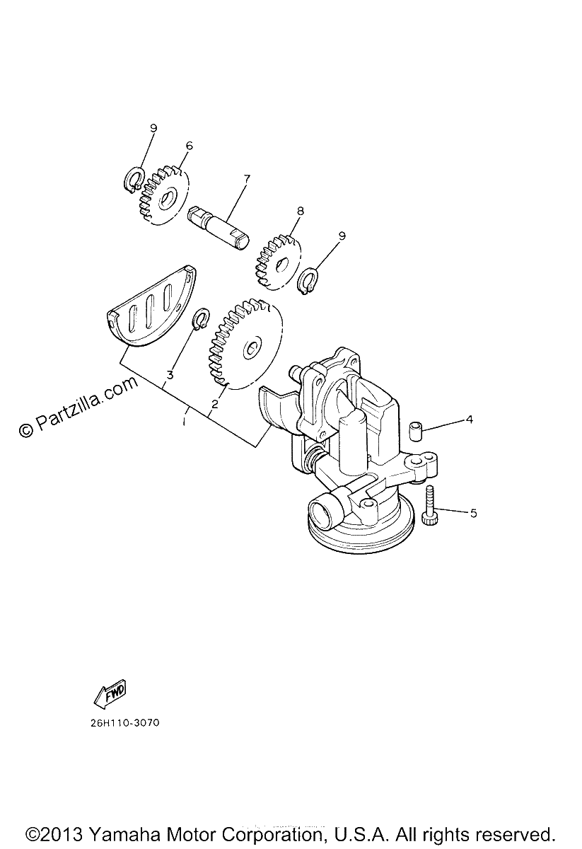 Diagrama de OIL PUMP