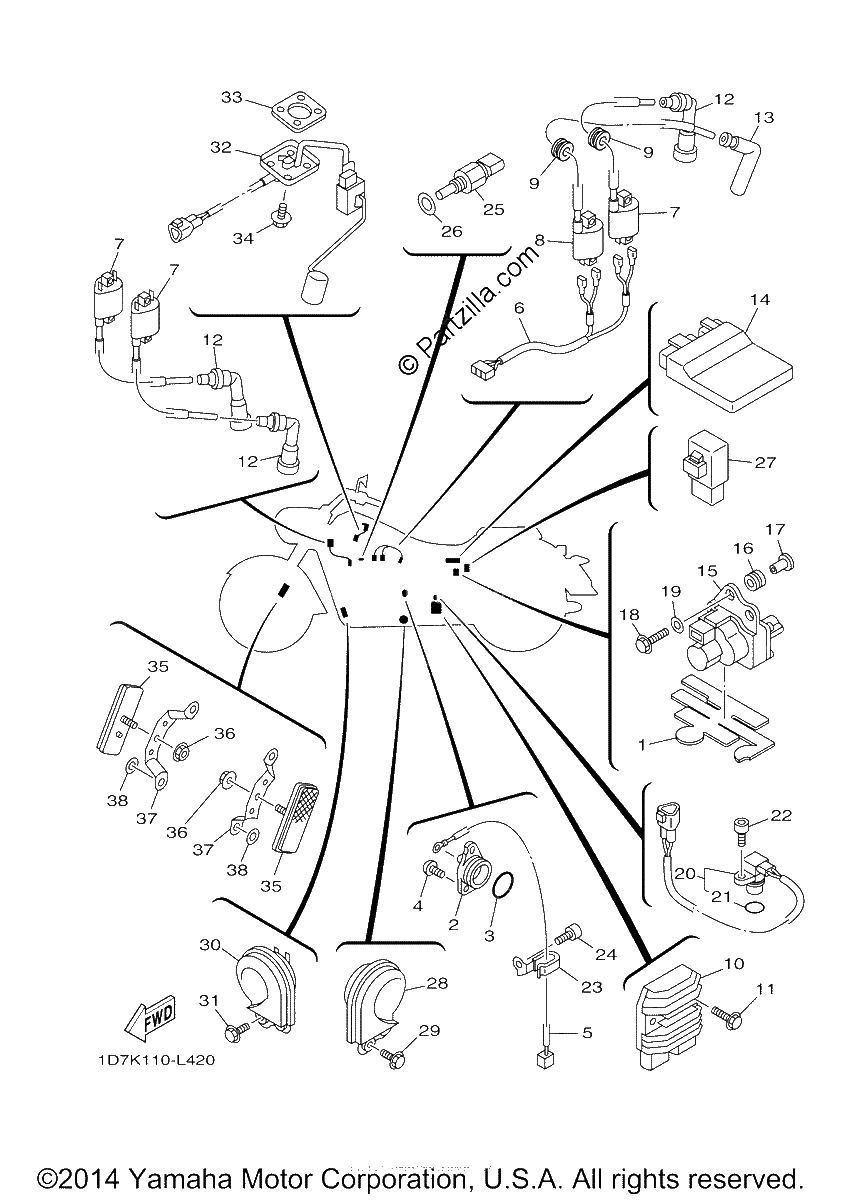 Diagrama de ELECTRICAL 1