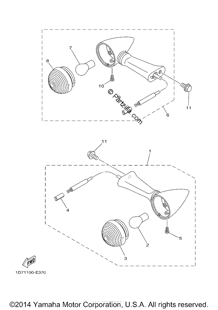 Diagrama de FLASHER LIGHT