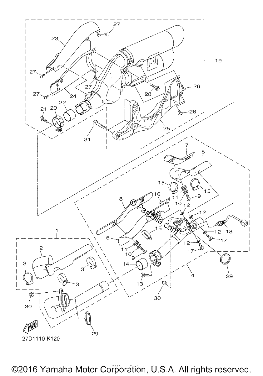 Diagrama de EXHAUST