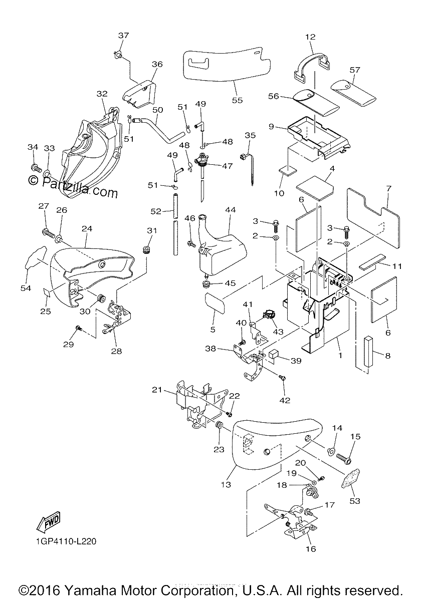 Diagrama de SIDE COVER