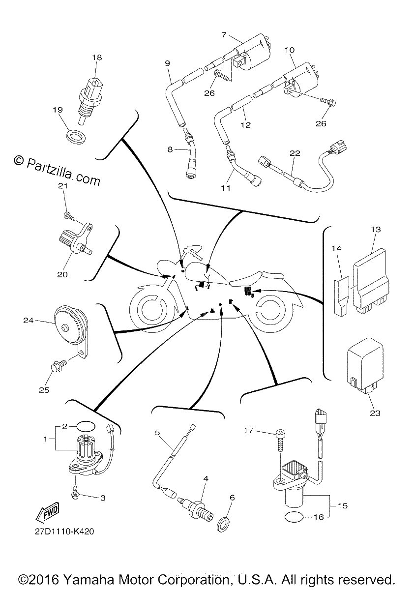 Diagrama de ELECTRICAL 1