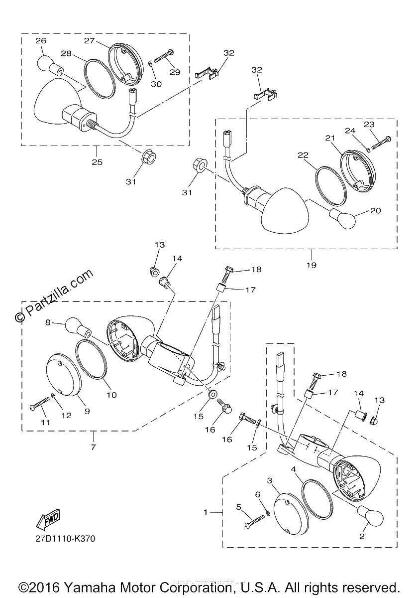 Diagrama de FLASHER LIGHT