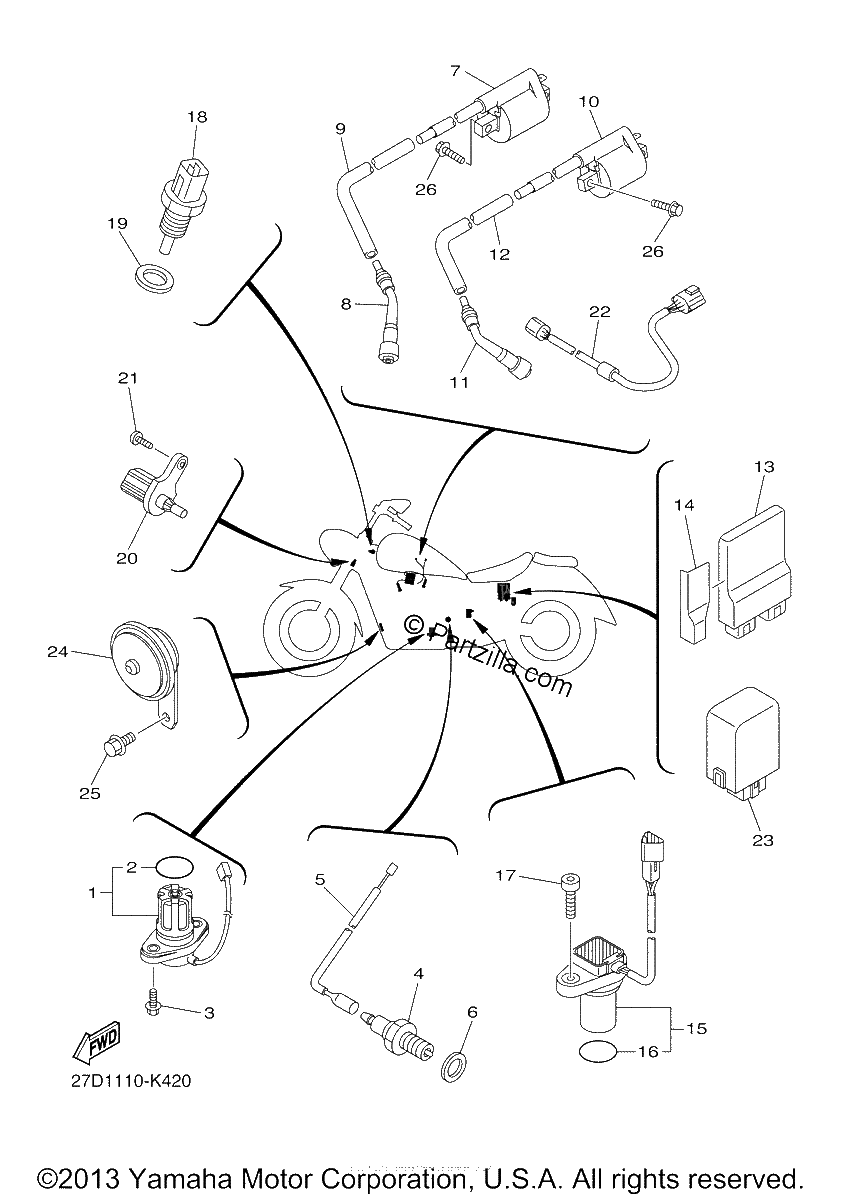 Diagrama de ELECTRICAL 1
