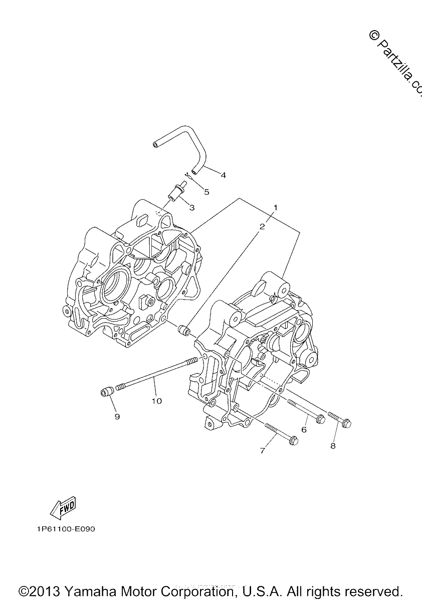 Diagrama de CRANKCASE