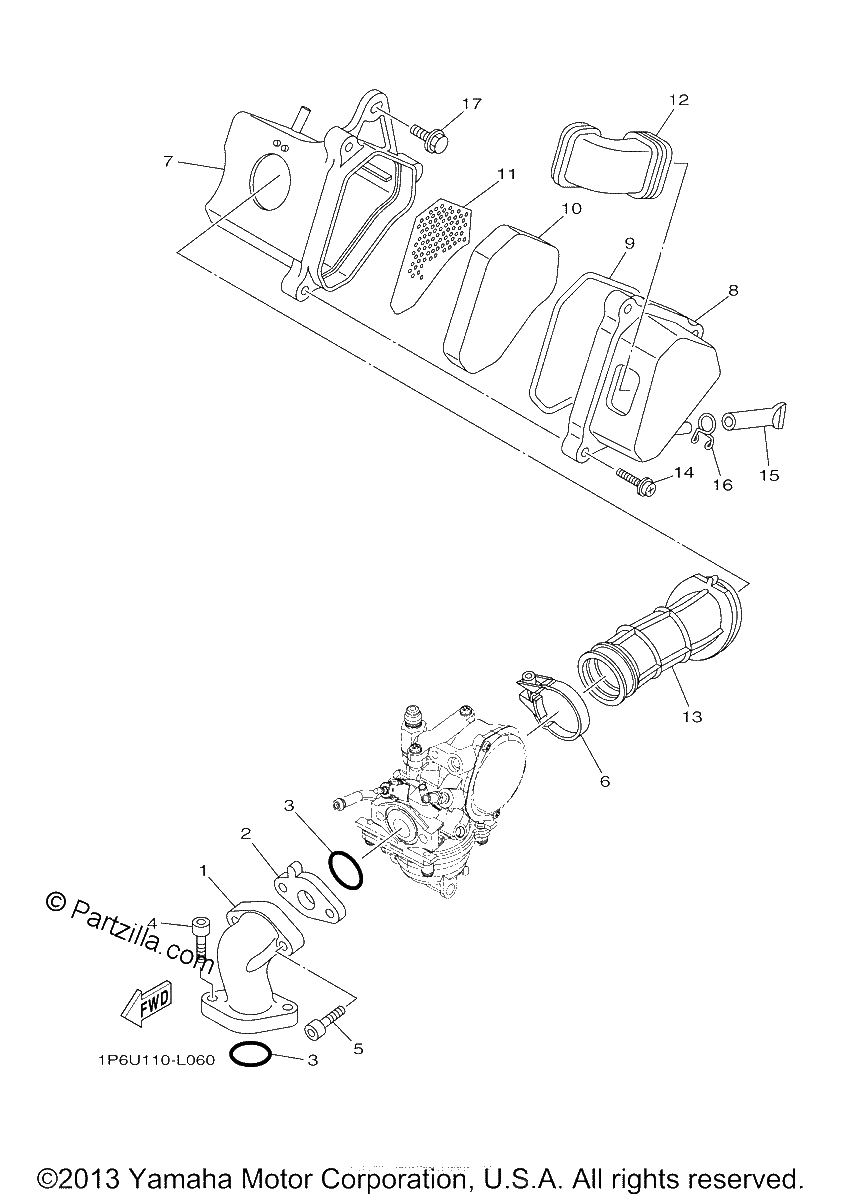 Diagrama de INTAKE