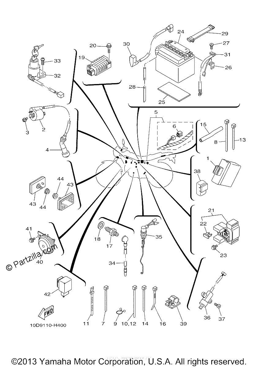 Diagrama de ELECTRICAL 1