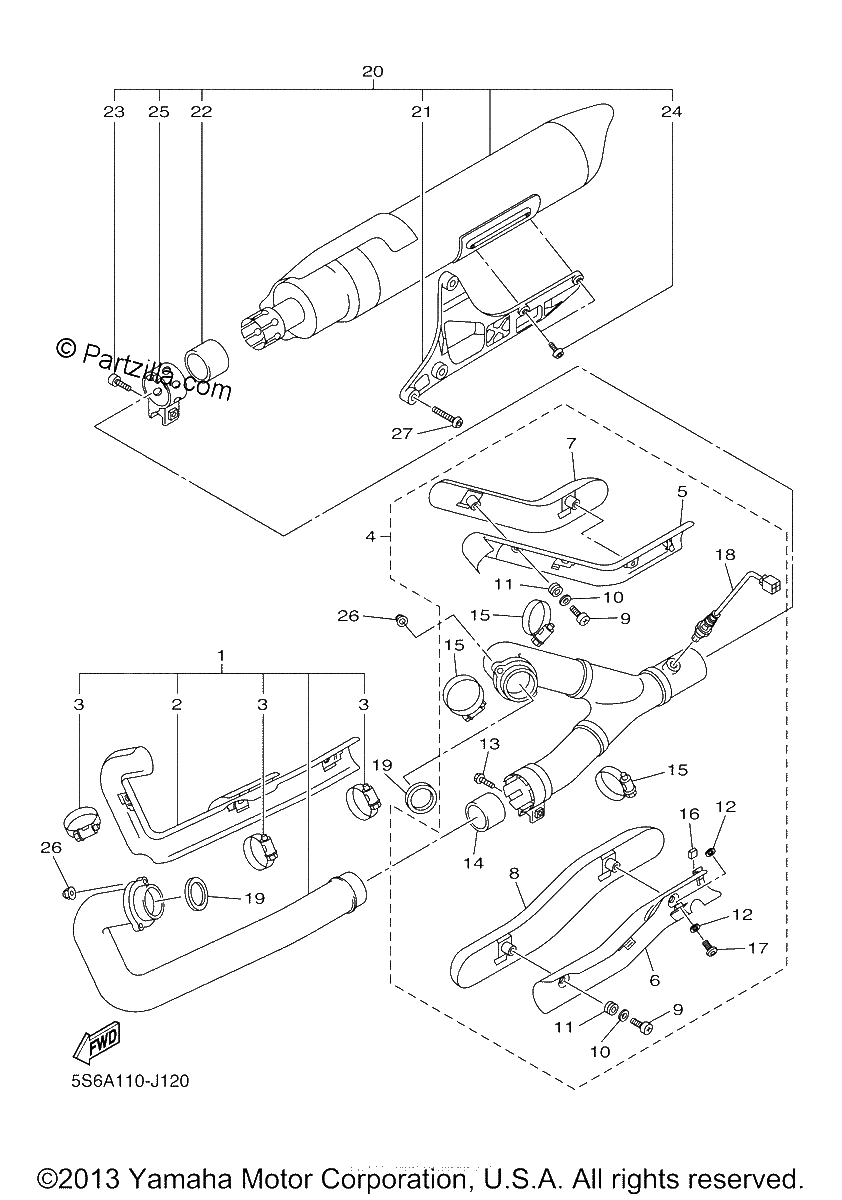 Diagrama de EXHAUST