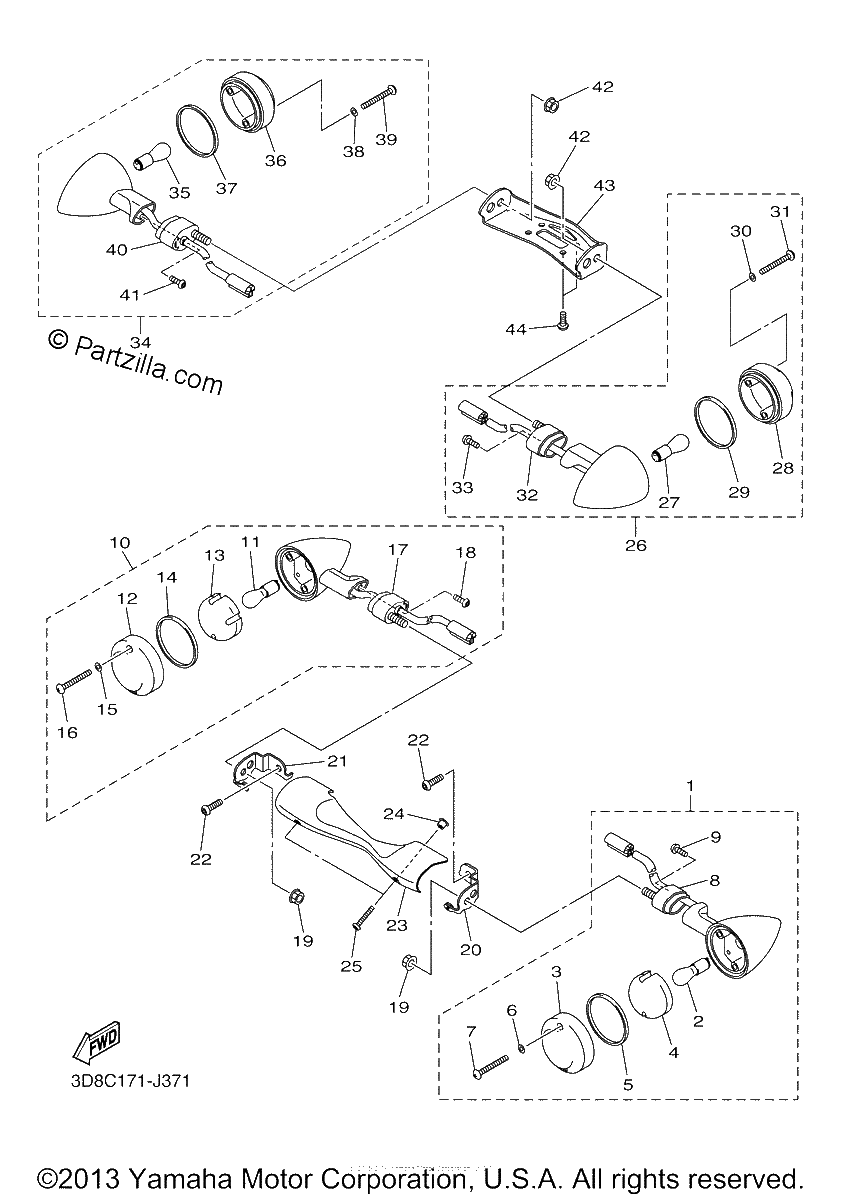 Diagrama de FLASHER LIGHT