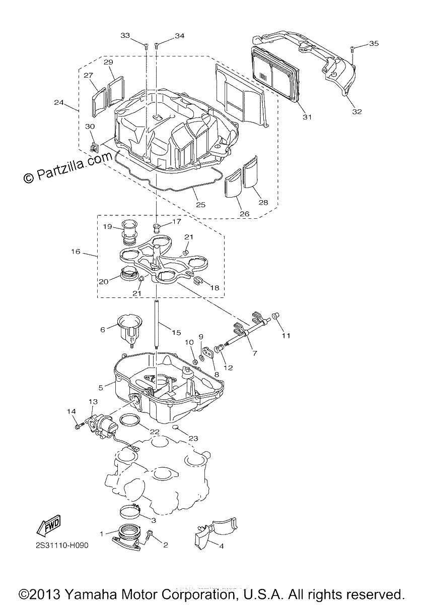 Diagrama de INTAKE