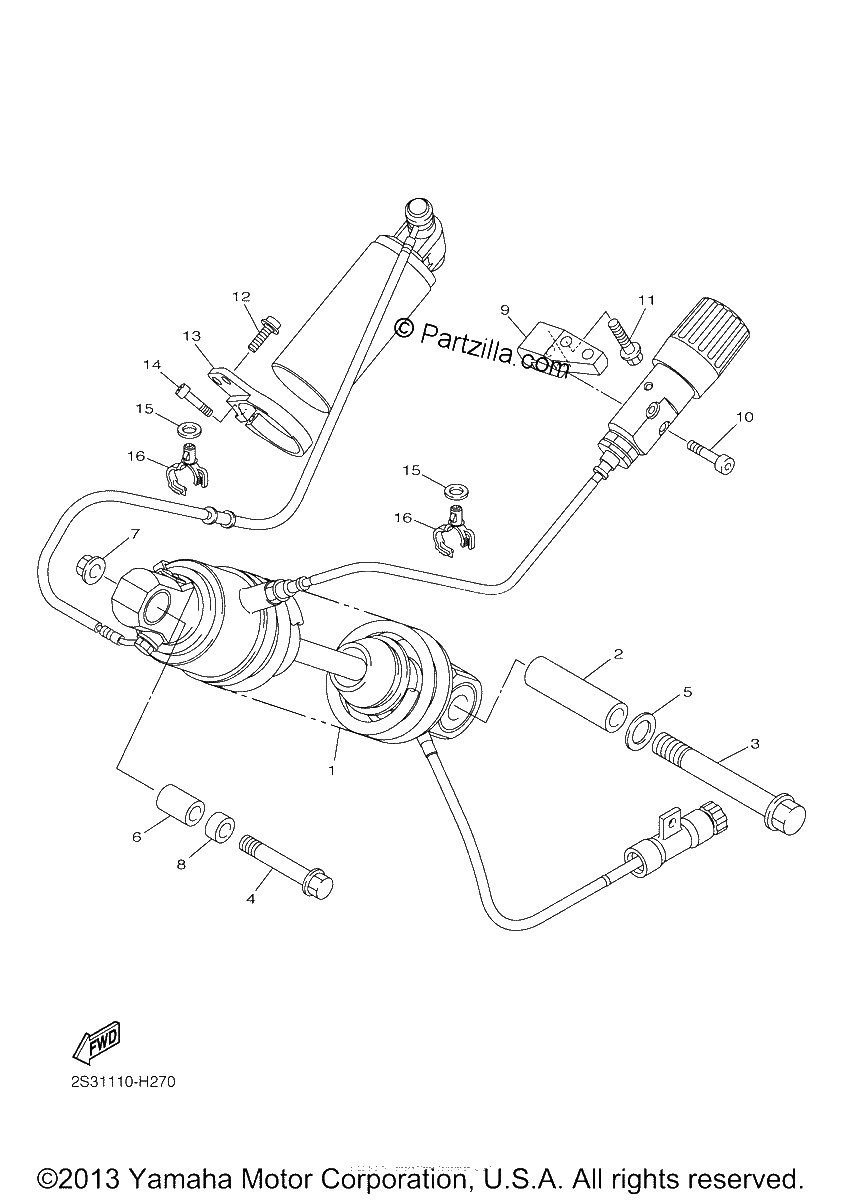 Diagrama de REAR SUSPENSION