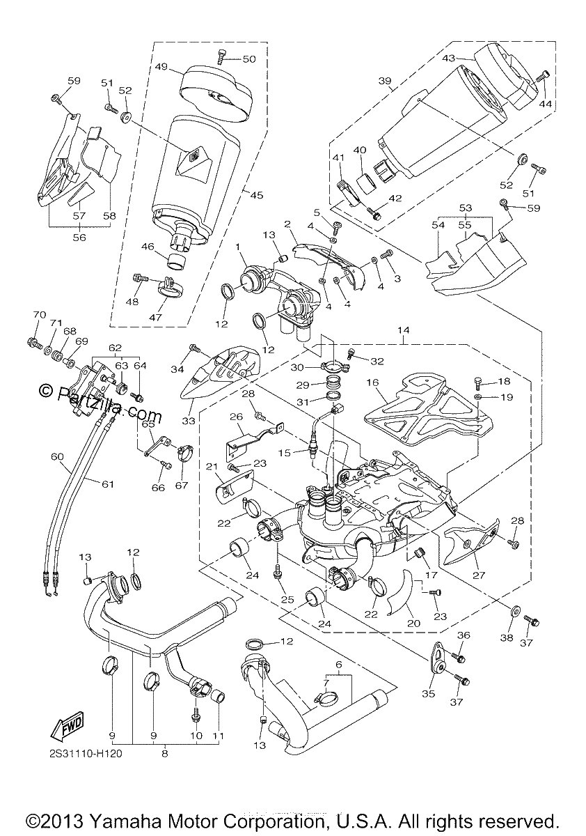 Diagrama de EXHAUST