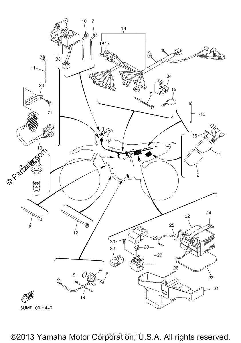 Diagrama de ELECTRICAL 1