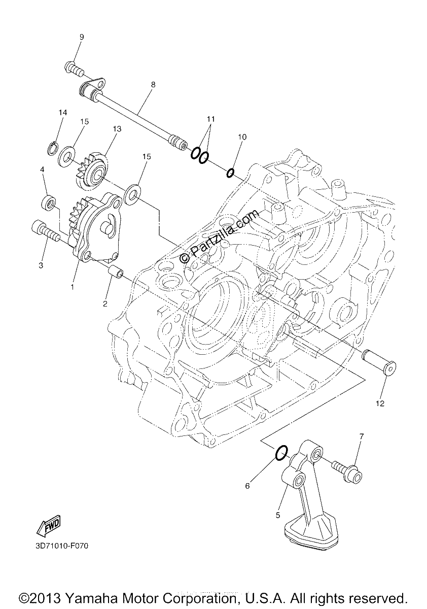 Diagrama de OIL PUMP