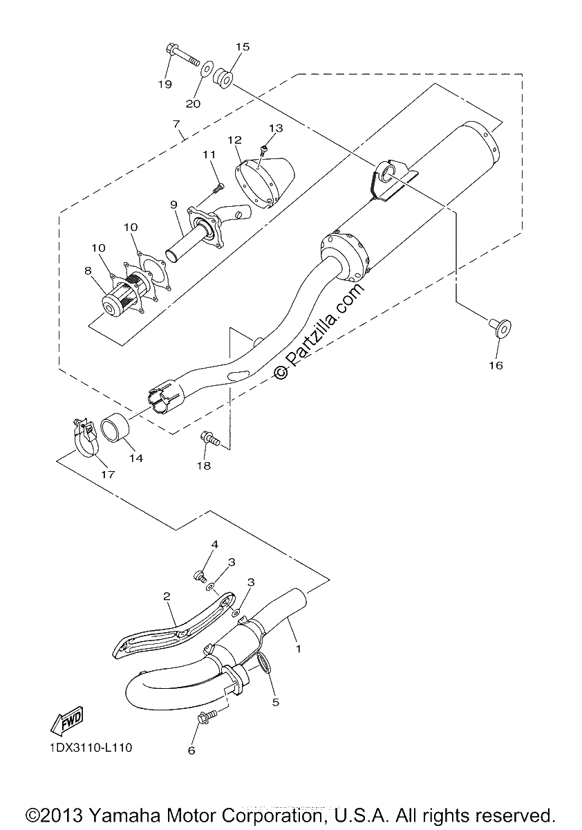 Diagrama de EXHAUST