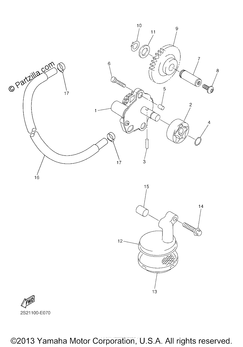 Diagrama de OIL PUMP