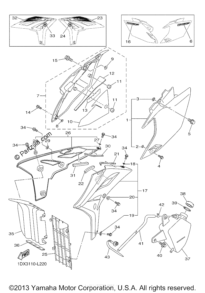 Diagrama de SIDE COVER
