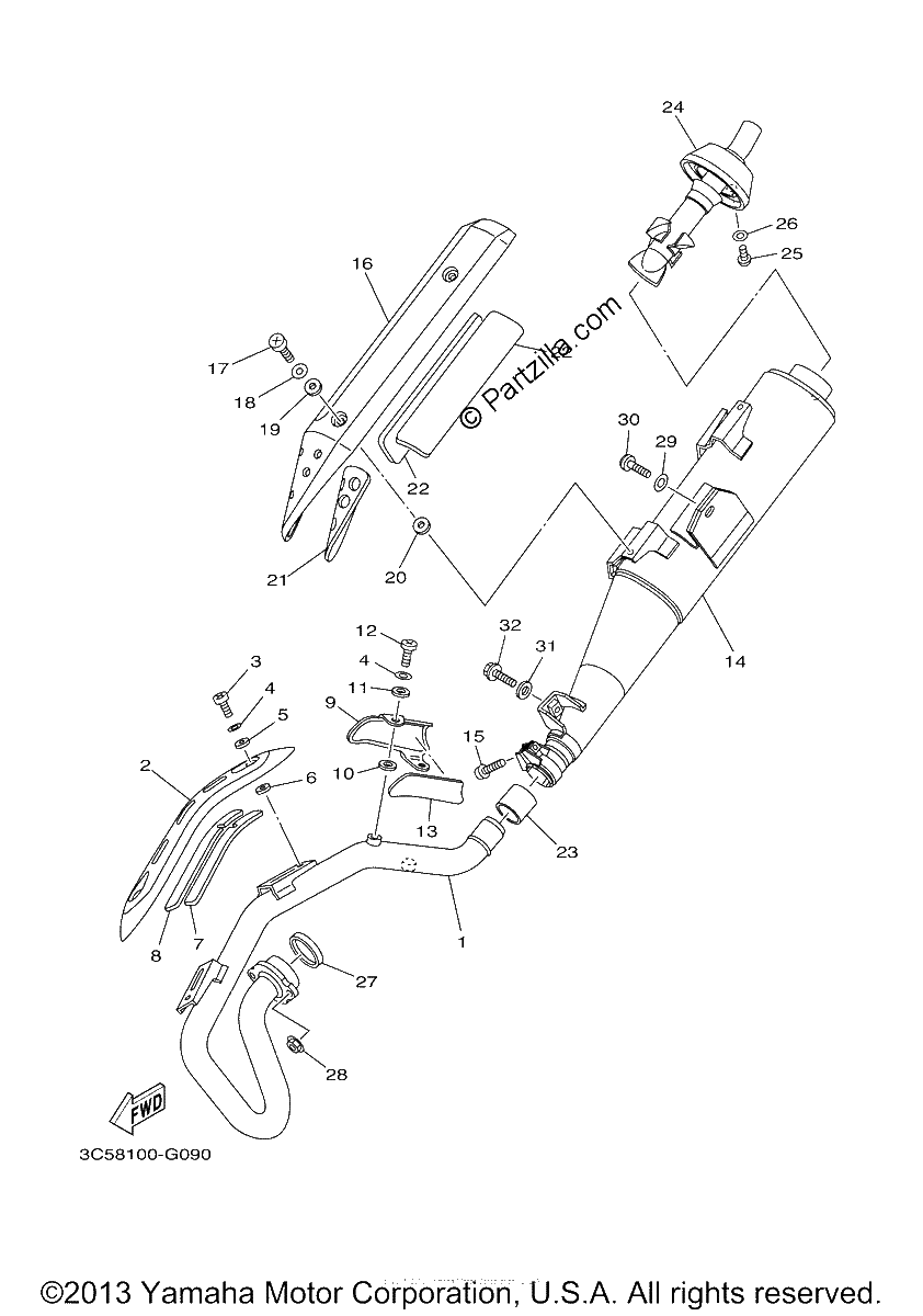 Diagrama de EXHAUST