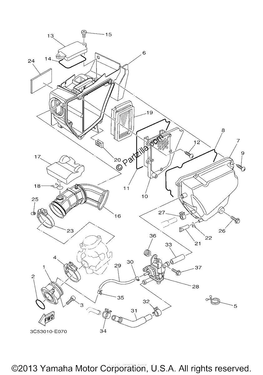 Diagrama de INTAKE