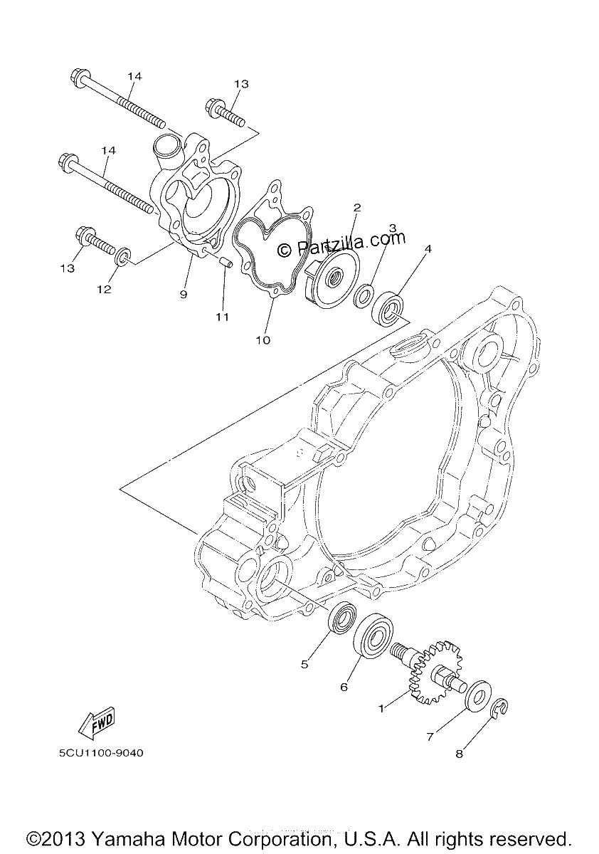 Diagrama de WATER PUMP