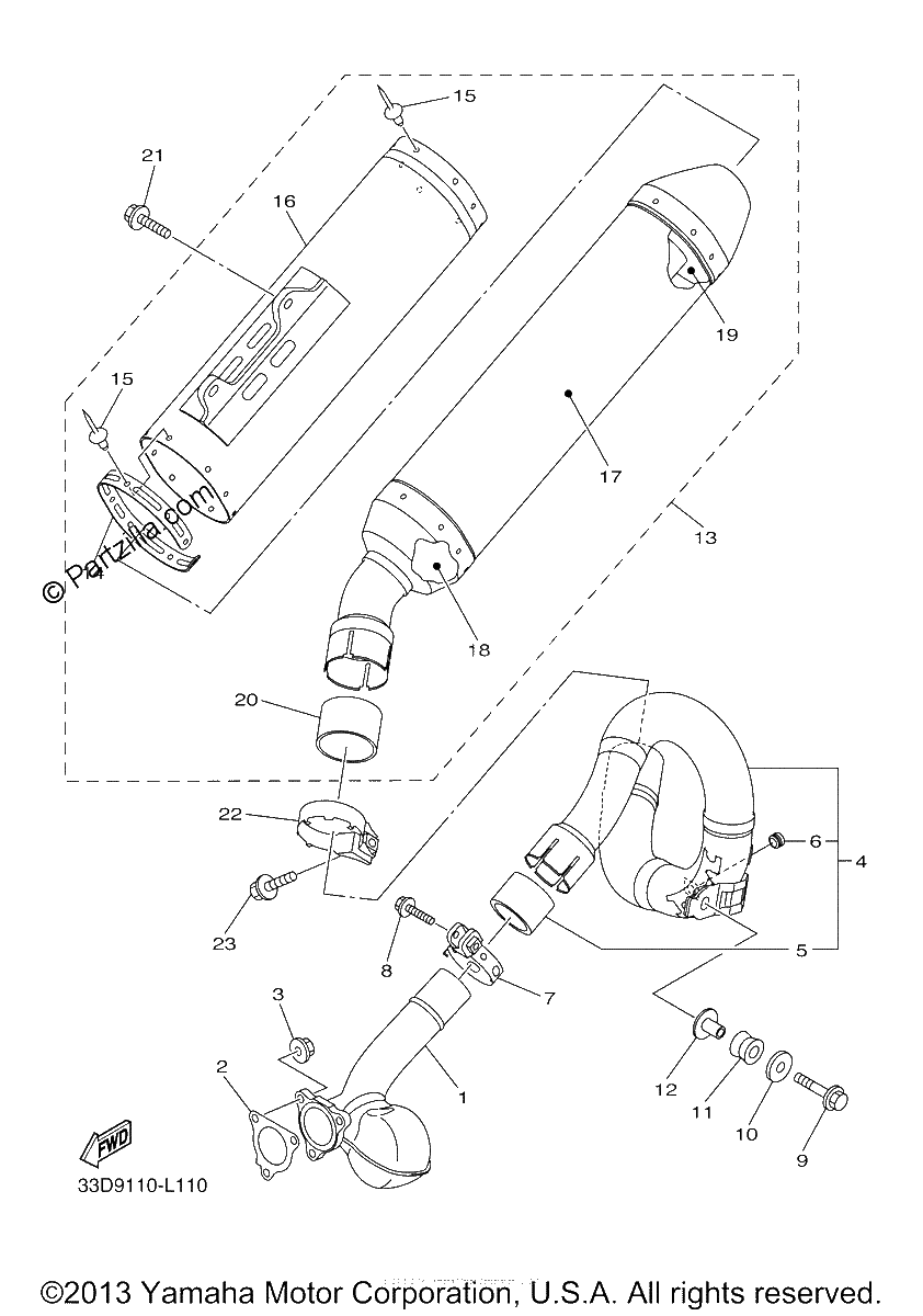 Diagrama de EXHAUST