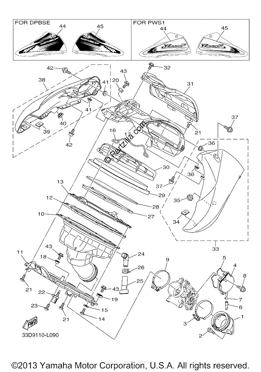 Diagrama de INTAKE