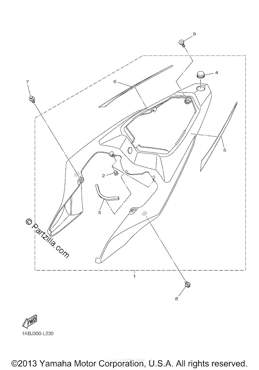 Diagrama de SIDE COVER